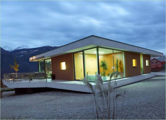 Maison Magliocco Suisse conception de maison de campagne
