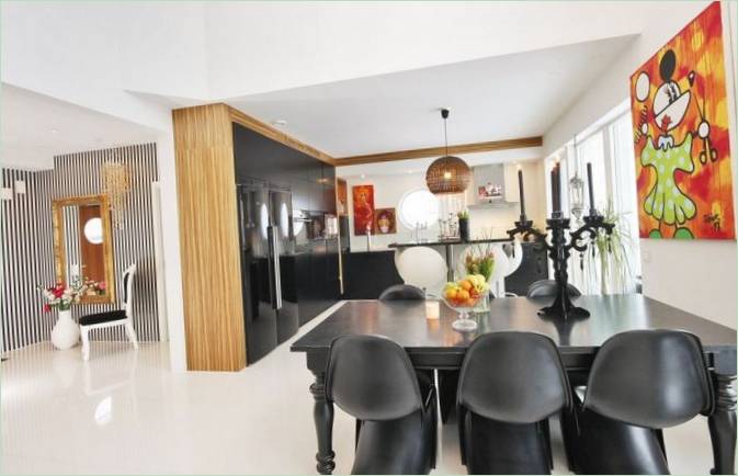 Intérieur d'une maison en Suède