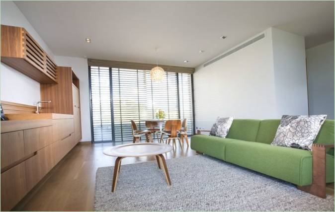 Aménagement intérieur du coin salon