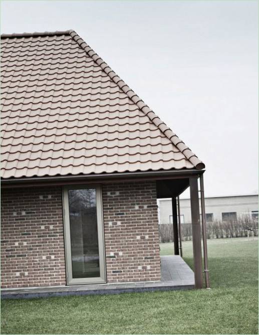 Maison en briques au Danemark