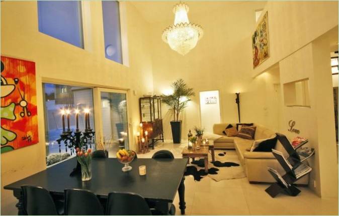 Intérieur d'une maison en Suède