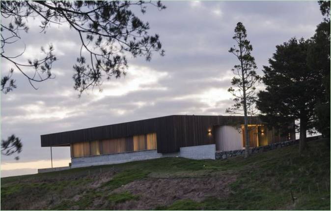 L'intérieur d'une maison à un étage en Nouvelle-Zélande