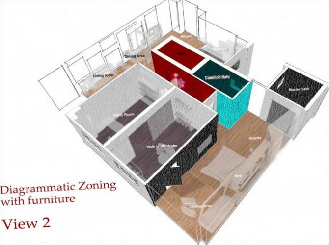 Plans d'étage de la Maison de la Photographie par HUE D