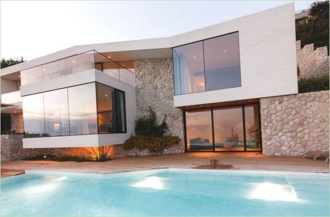 Projet de maison de luxe V2 par Studio 3LHD, Dubrovnik, Croatie - extérieur