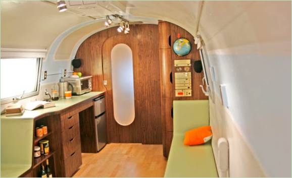 Aménagement intérieur des caravanes