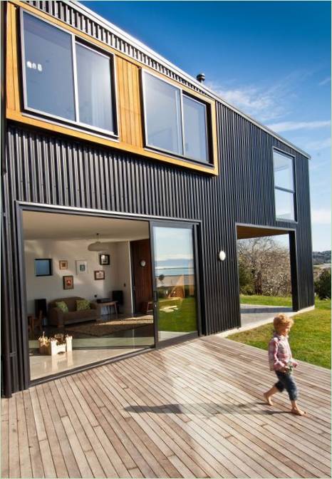 L'intérieur élégant de la Nelson House de Kerr Ritchie, Nouvelle-Zélande