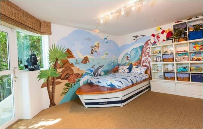 Design intérieur des chambres d'enfants