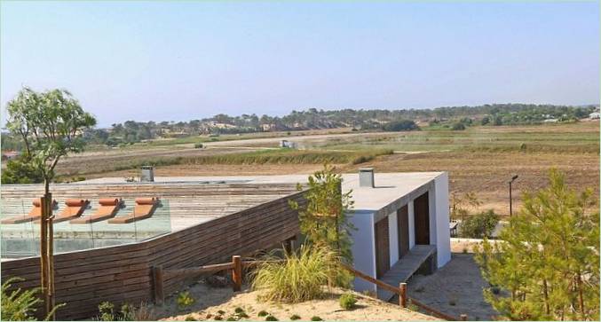 Vue de la Casa do Pego depuis la piscine