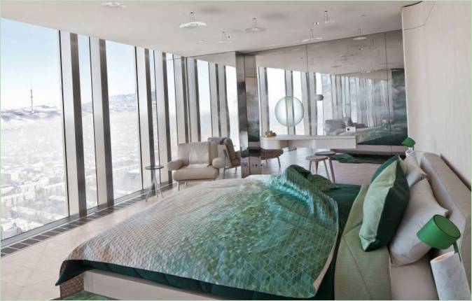 Intérieur des appartements Ritz à Almaty
