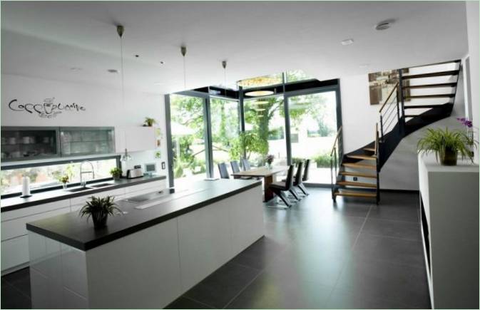 Aménagement intérieur de la cuisine