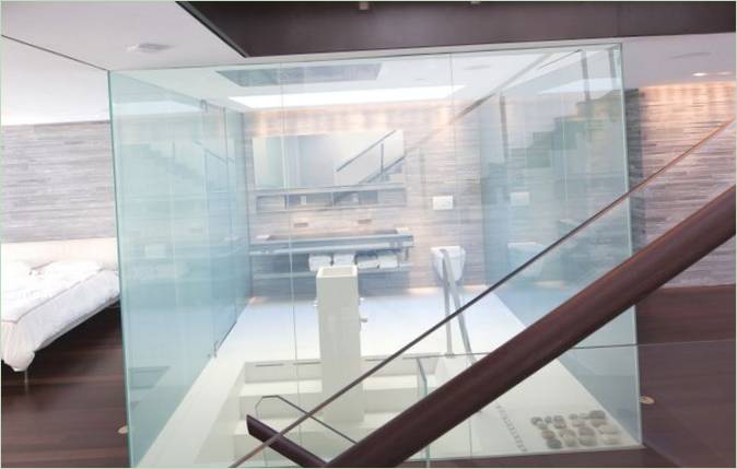 Rampes d'escalier en verre