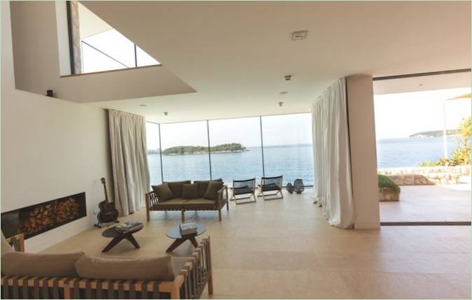 Projet de maison de luxe V2 par le Studio 3LHD, Dubrovnik, Croatie - intérieur