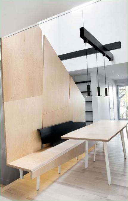 Superbe résidence Lajeunesse par naturehumaine à Montréal, Canada