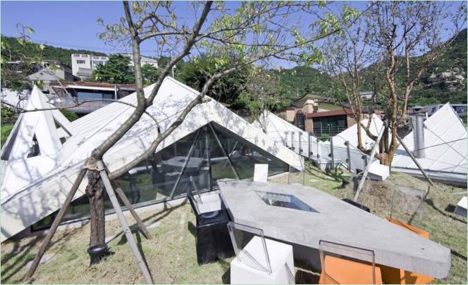 Le jardin sur le toit de Hwa Hun