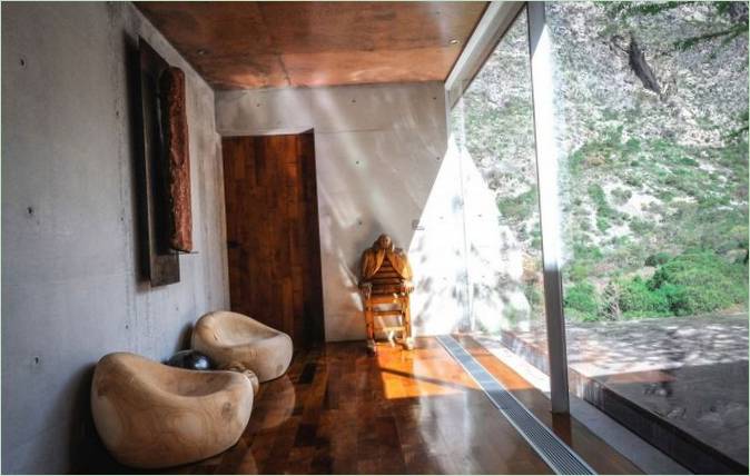 Aménagement intérieur d'une maison privée à Narigua House, Mexique