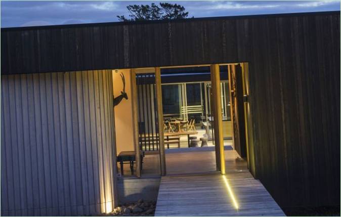L'intérieur d'une maison à un étage en Nouvelle-Zélande