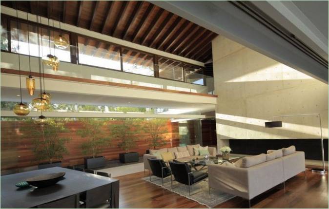 Maison élégante Casa Siete, Mexique