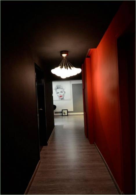 Design intérieur de l'appartement de la Maison de la Photographie par HUE D