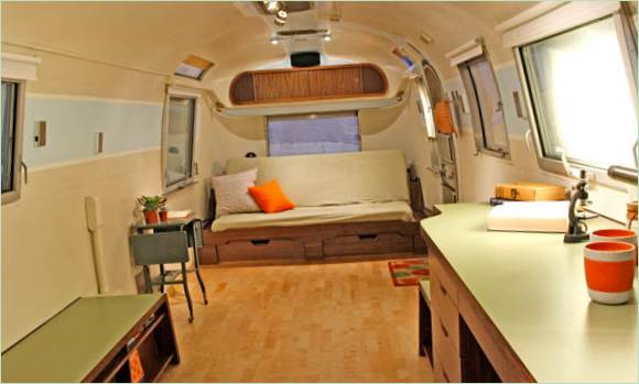 Aménagement intérieur des caravanes