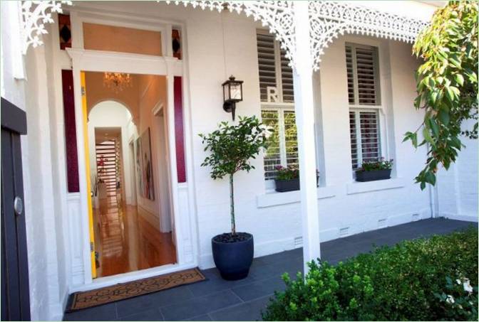Zone d'entrée