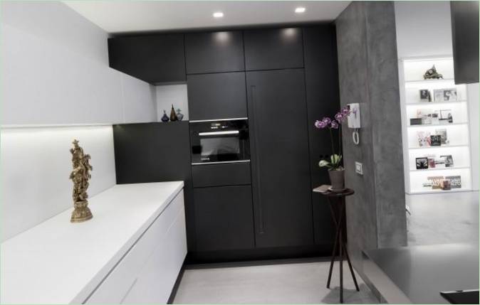 Le coin cuisine de Garage Design en Italie