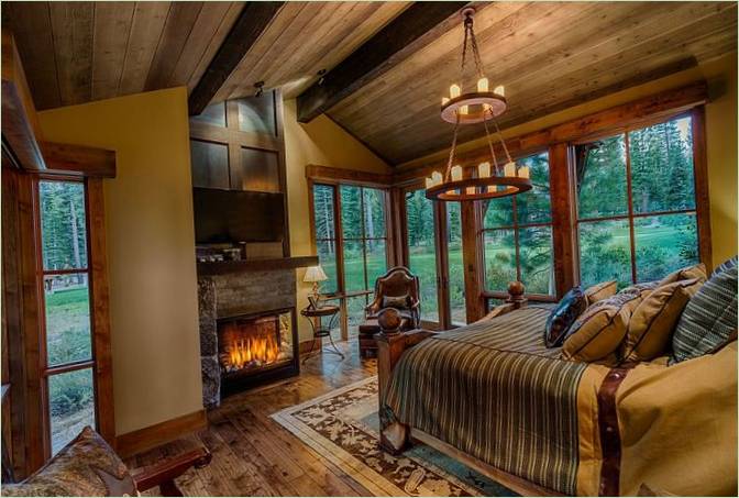 Cabine d'Austin. Chambre à coucher