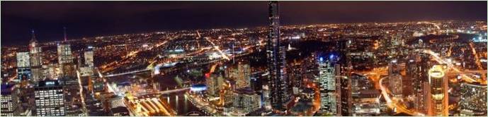 Une vue du Rialto de Melbourne