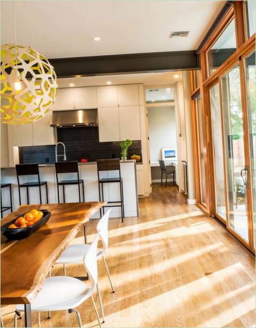 Projet de maison de ville de la résidence Barton Hills : un salon spacieux