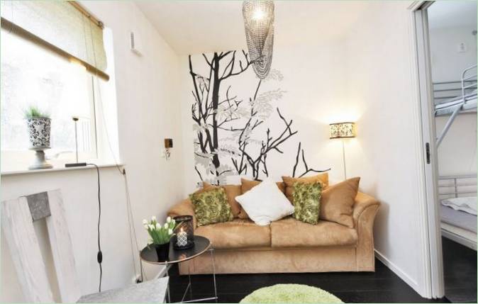 Intérieur d'une maison en Suède