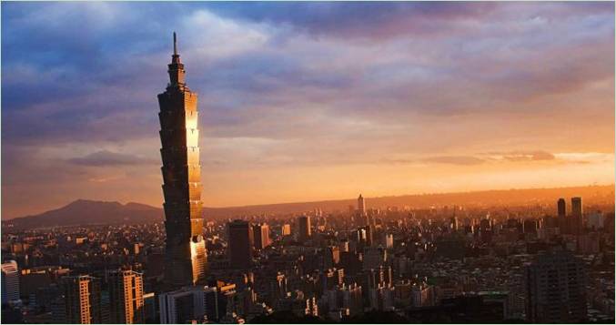 Gratte-ciel avec vue imprenable - Taipei 101