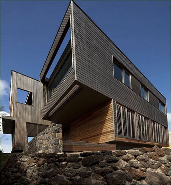 Boiseries sur la façade de Port Fairy House 2