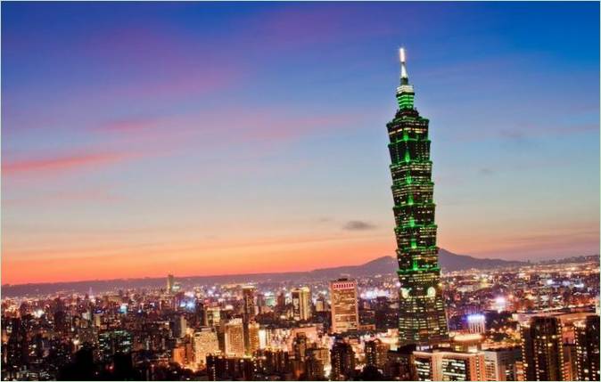 Le gratte-ciel Taipei 101