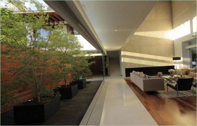 Maison élégante Casa Siete, Mexique