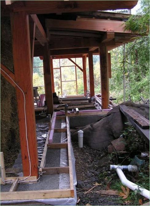 Construire une maison en bottes de paille
