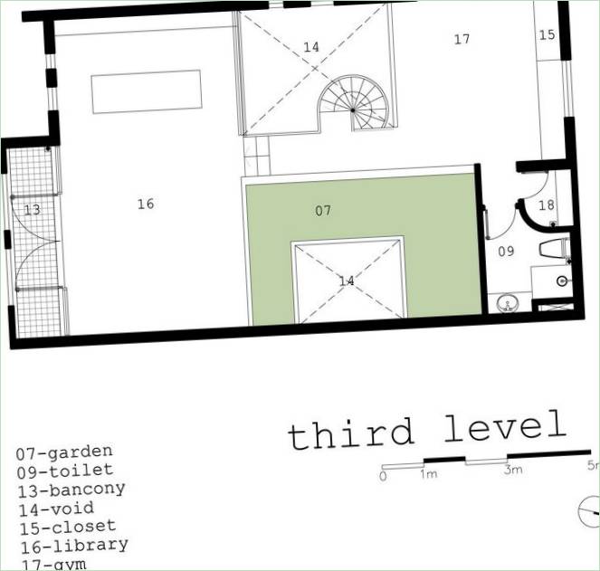 Plans d'étage schéma d'une maison individuelle 2H House