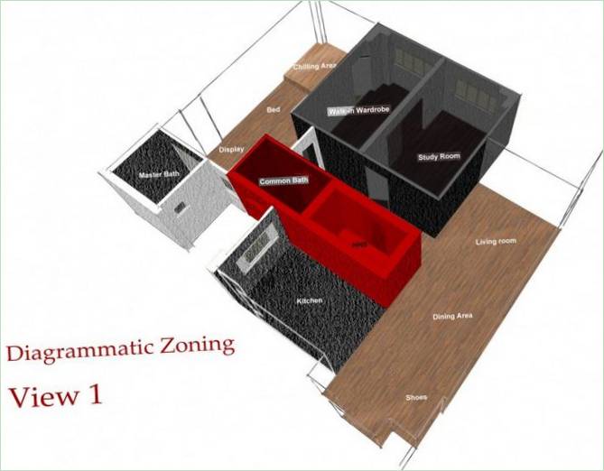 Plan d'appartement Photographie Maison par HUE D