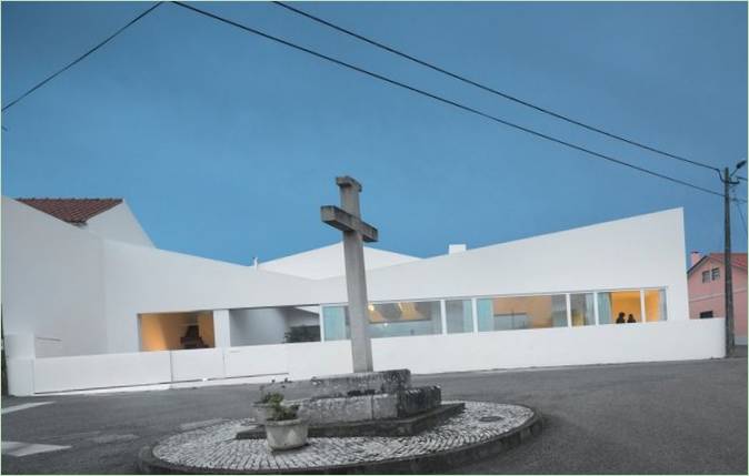 Conception géométrique d'une maison portugaise