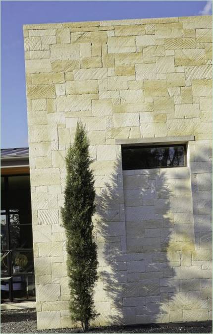 Façade texturée par Cornerstone Architects