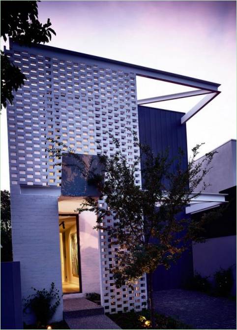 Conception du manoir de Fairbairn Road en Australie