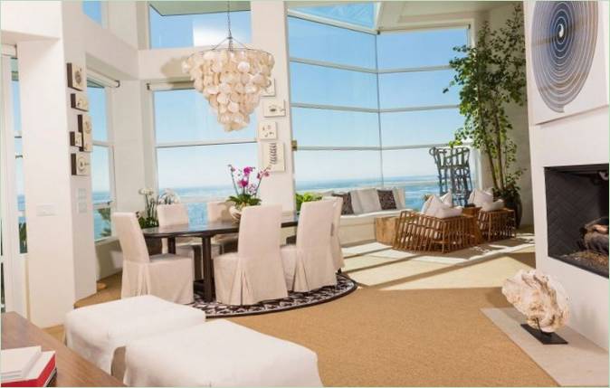 Aménagement intérieur d'une villa en Californie