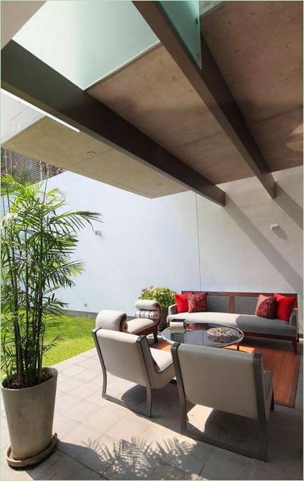 Salle à manger de la maison Casa Patio au Pérou