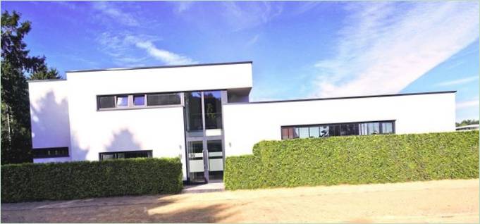 L'extérieur d'une maison de campagne aux Pays-Bas