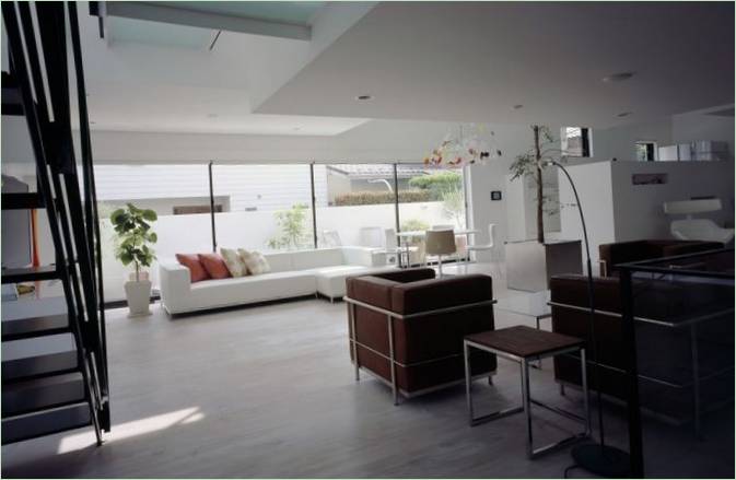 Design intérieur du salon de Kre House