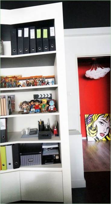 Design intérieur de l'appartement de la Maison de la Photographie par HUE D