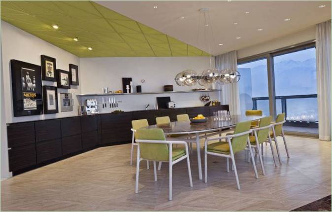 Intérieur de l'appartement Ritz d'Almaty