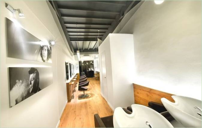 Images de célébrités sur le mur du studio d'images espagnol Il Salone à Barcelone
