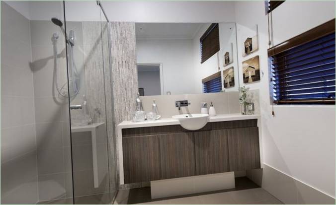 Aménagement de la salle de douche