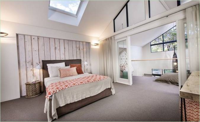 Aménagement intérieur d'une chambre à coucher