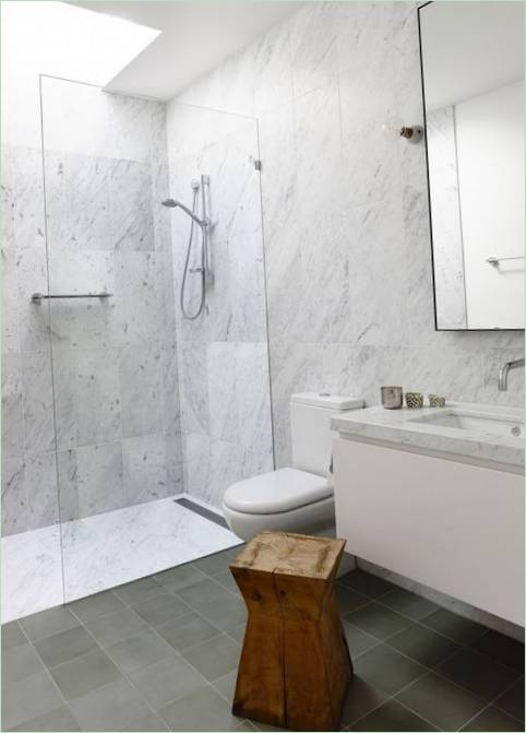 Salle de bains du manoir de Fairbairn Road en Australie