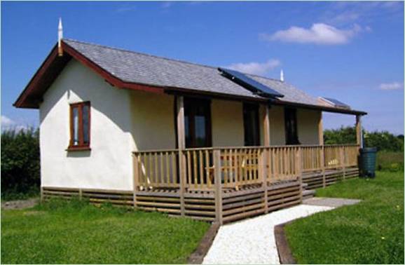 L'aspect d'une maison en bottes de paille